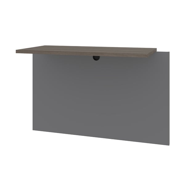Prestige + 40W Desk Bridge, Bark Grey & Slate